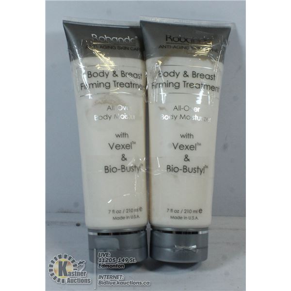 LOT OF 2 ROBANDA ANTI AGING BODY & BREAST FIRMING