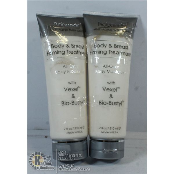 LOT OF 2 ROBANDA ANTI AGING BODY & BREAST FIRMING