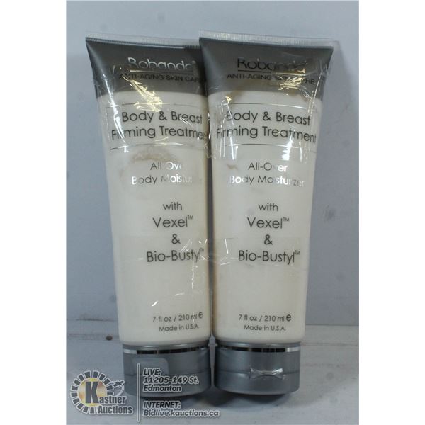 LOT OF 2 ROBANDA ANTI AGING BODY & BREAST FIRMING