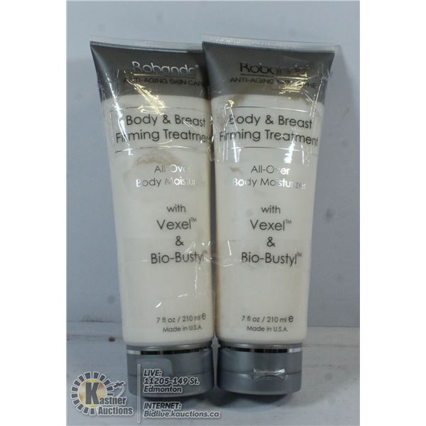 LOT OF 2 ROBANDA ANTI AGING BODY & BREAST FIRMING