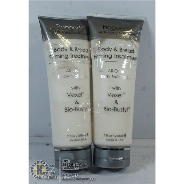 LOT OF 2 ROBANDA ANTI AGING BODY & BREAST FIRMING
