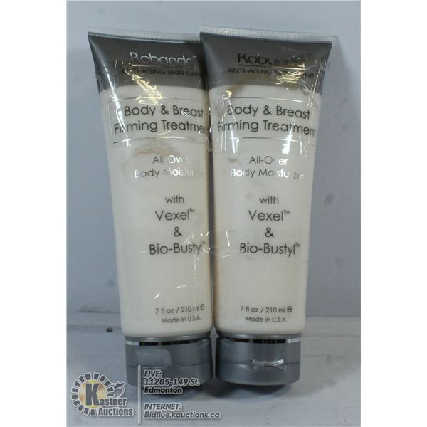 LOT OF 2 ROBANDA ANTI AGING BODY & BREAST FIRMING
