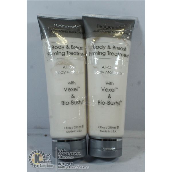 LOT OF 2 ROBANDA ANTI AGING BODY & BREAST FIRMING