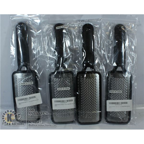 LOT OF 4 NEW FOOT FILES.