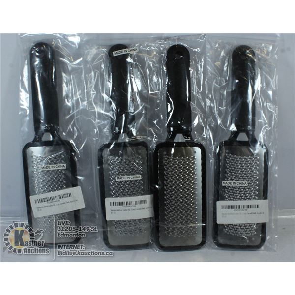 LOT OF 4 NEW FOOT FILES.