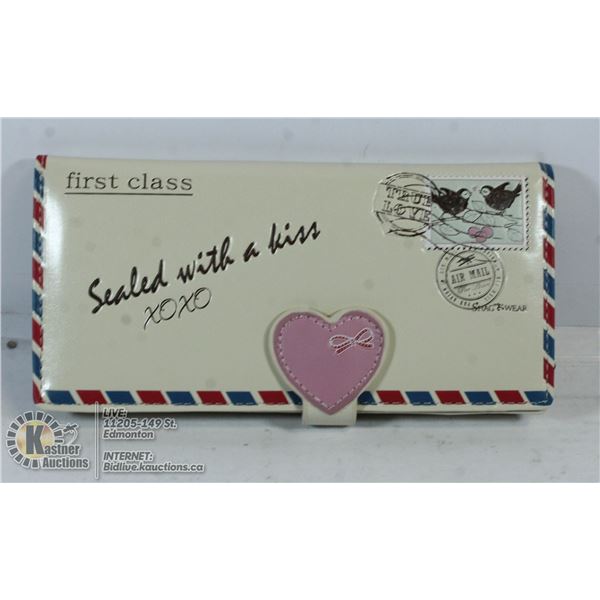 SHAGWEAR POSTCARD WALLET.