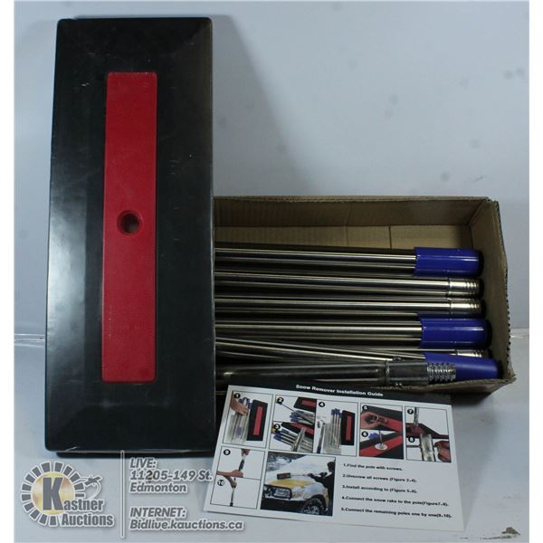 XL SNOW BRUSH GREAT FOR TRUCKS AND OVERHANGS.