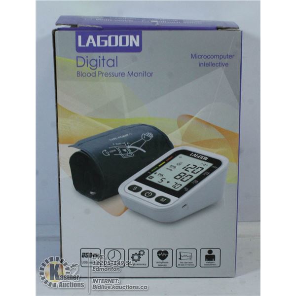 LAGOON DIGITAL BLOOD PRESSURE MONITOR.