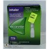 Image 1 : NICORETTE 4MG INHALER. 42 CARTRIDGES.