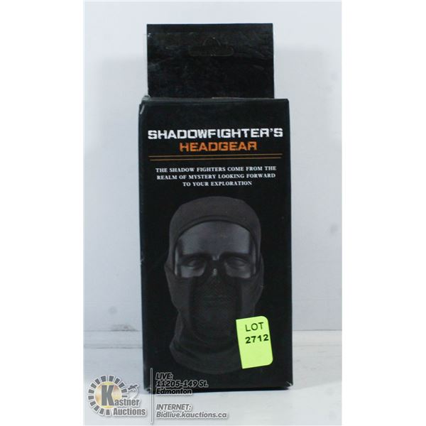 SHADOWFIGHTERS HEADGEAR.