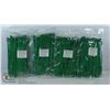 Image 1 : 4 PACKS OF ZIP TIES. SIZE 7.4". TENCILE 50LBS.