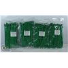 Image 1 : 4 PACKS OF ZIP TIES. SIZE 7.4". TENCILE 50LBS.