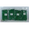Image 1 : 4 PACKS OF ZIP TIES. SIZE 7.4". TENCILE 50LBS.