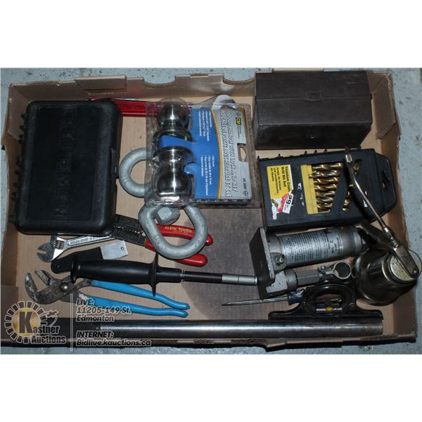 FLAT OF ASSORTED TOOLS.