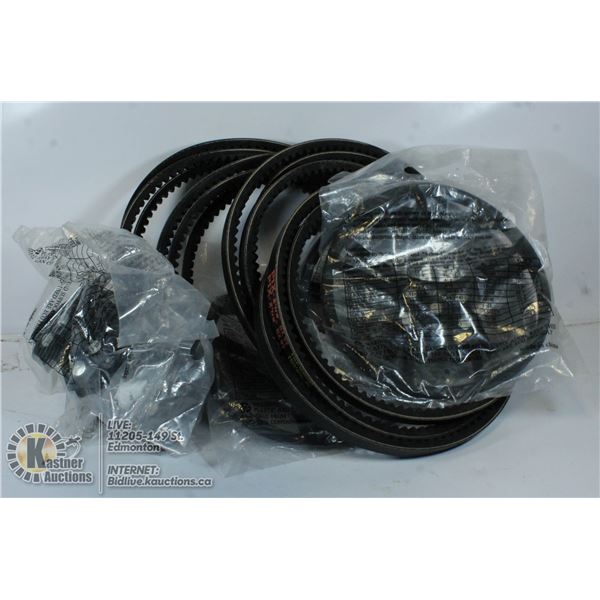 NEW MECHANICAL BELTS & ICE CLEATS