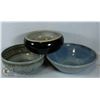 Image 1 : LOT OF THREE POTTERY PIECES.