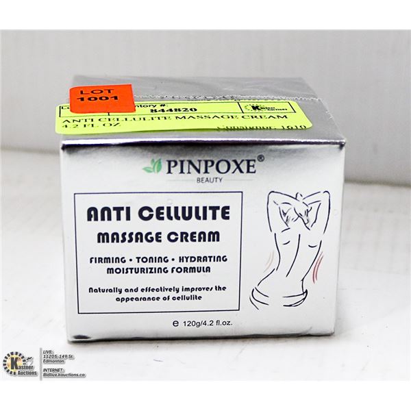 ANTI CELLULITE MASSAGE CREAM 4.2 FL OZ