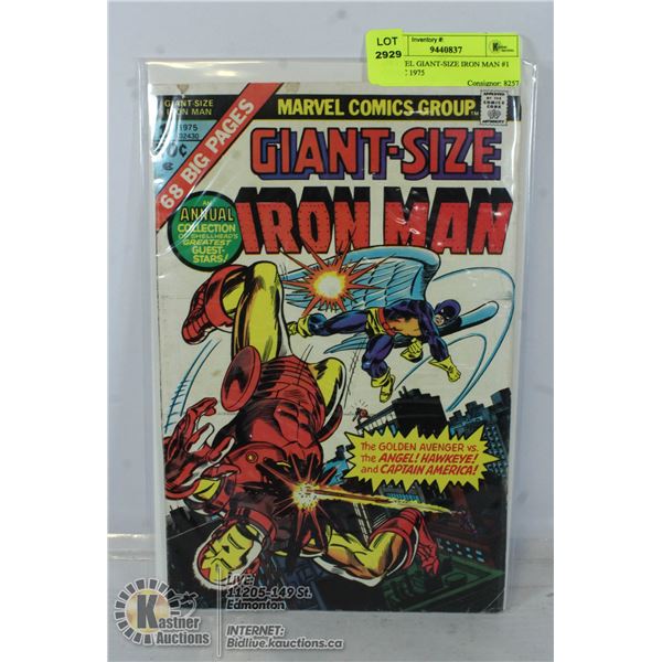 MARVEL GIANT-SIZE IRON MAN #1 COMIC 1975