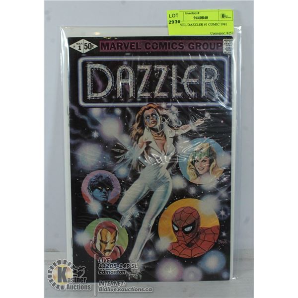 MARVEL DAZZLER #1 COMIC 1981