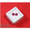 Image 1 : #244-RED RUBY GEMSTONES 6mm 1.90ct