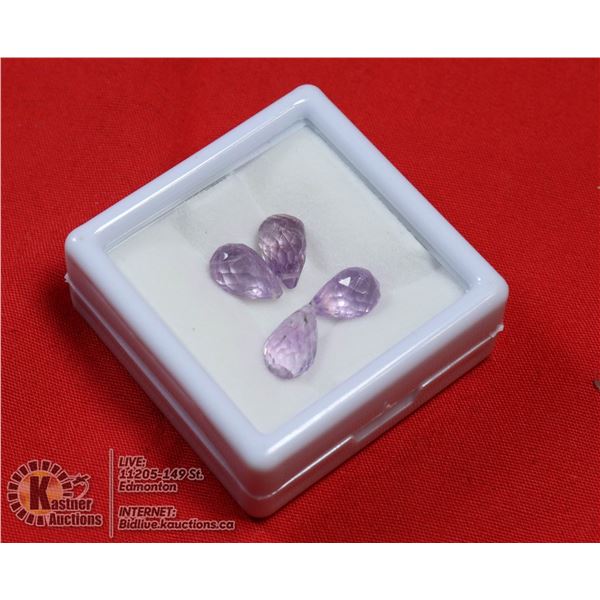 #204-PURPLE AMETHYST GEMSTONES 8.70ct