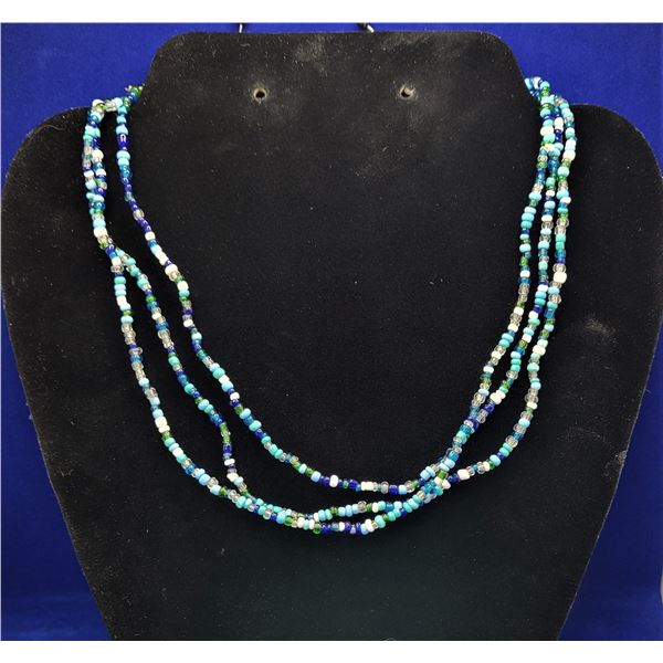 15)  NAVY BLUE, GREEN, WHITE , CLEAR AND