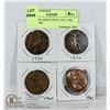 Image 1 : ENGLISH LARGE CENTS 1935, 1936, 1964 & 1965