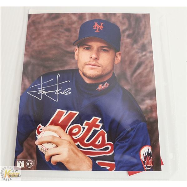 JASON JACOME  SIGNED METS 8 X 10 PHOTO