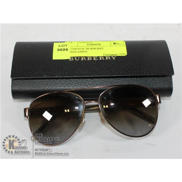 AUTHENTIC BURBERRY SUNGLASSES