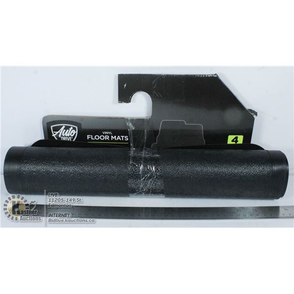 RESTOCKED AUTO DRIVE 4PC FLOOR MATS