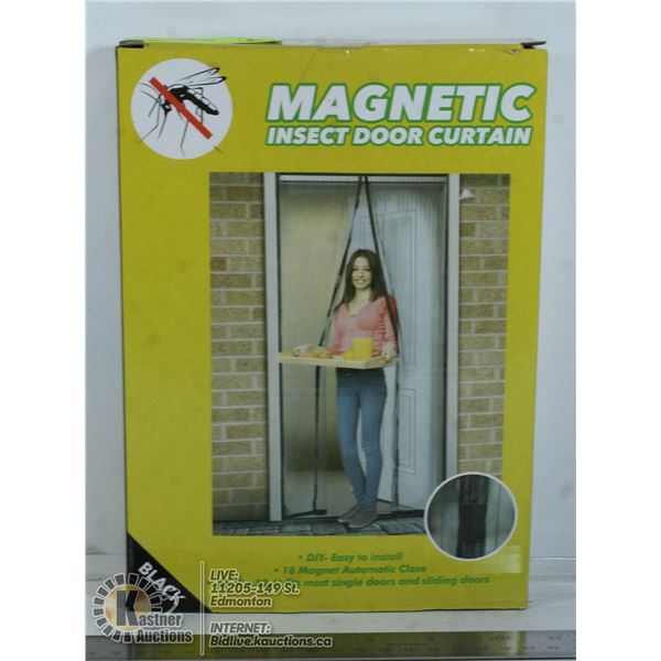 NEW MAGNETIC INSECT DOOR CURTAINS