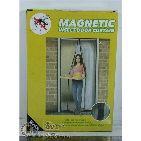 NEW MAGNETIC INSECT DOOR CURTAINS