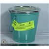Image 1 : NEW 150G CITRONELLA CANDLES IN A  AQUA DECORATIVE