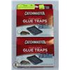 Image 1 : NEW CATCH MASTER GLUE TRAPS 4 TOTAL