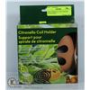 Image 1 : NEW CITRONELLA COIL HOLDER WITH 6 COILS