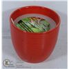 Image 1 : NEW 170G CITRONELLA CANDLE IN A CERAMIC POT