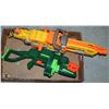 Image 1 : SET OF ONE LARGE NERF GUN AND 1 LARGE NERF-