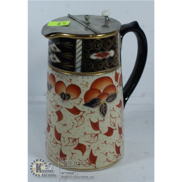 "IMARI" WATER JUG WITH LID