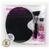Image 1 : NEW MAKE UP BRUSH CLEAN PAD SET WITH MAKE UP