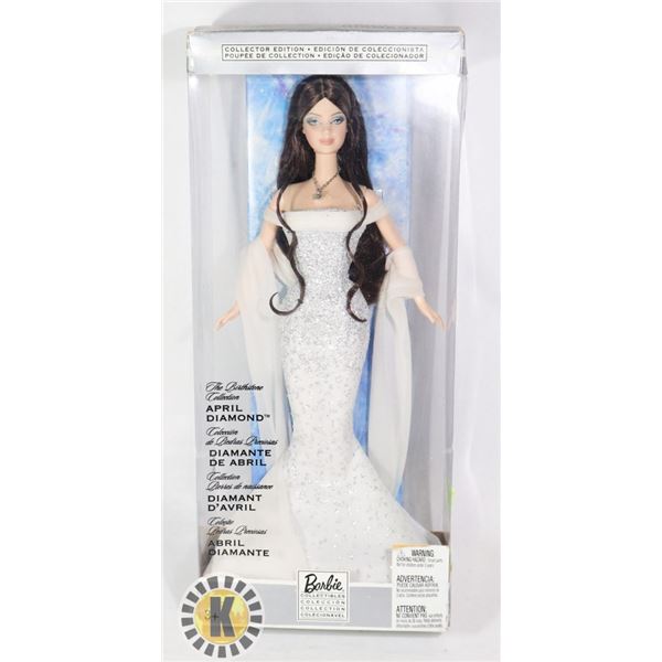 APRIL DIAMOND BIRTHSTONE BARBIE