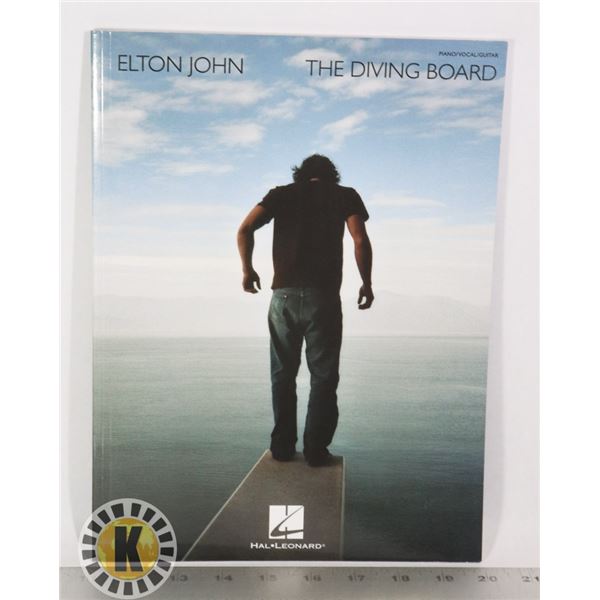 ELTON JOHN THE DIVING BOARD PIANO, VOCAL, GUITAR