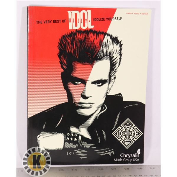 THE VER BEST OF BILLY IDOL PIANO, VOCAL, GUITAR BO
