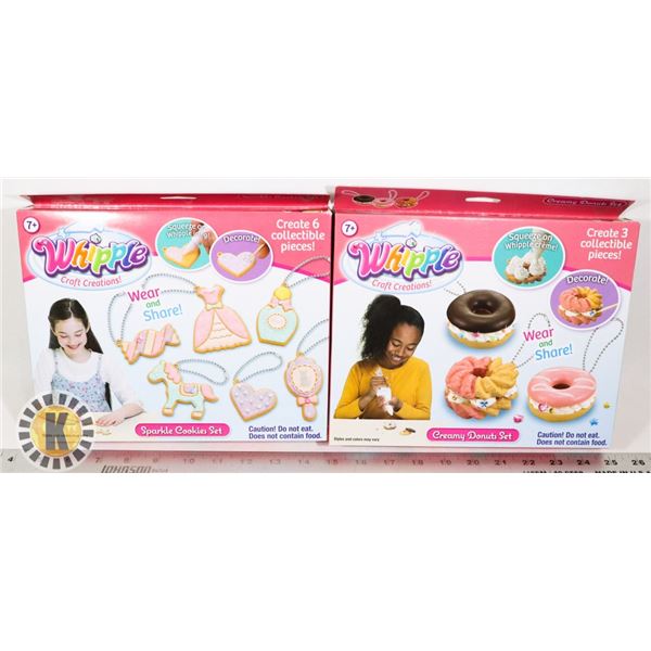 2 NEW WHIPPLE KIDS CRAFT SETS