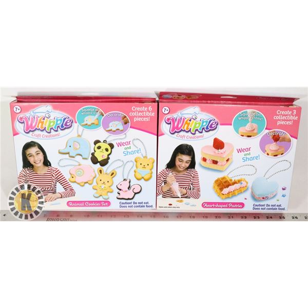 2 NEW WHIPPLE KIDS CRAFT SETS