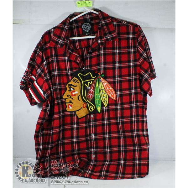 NHL CHICAGO BLACKHAWKS SIZE LARGE
