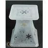 Image 1 : PARTY LIGHT SNOWY NIGHTS CANDLE HOLDER.