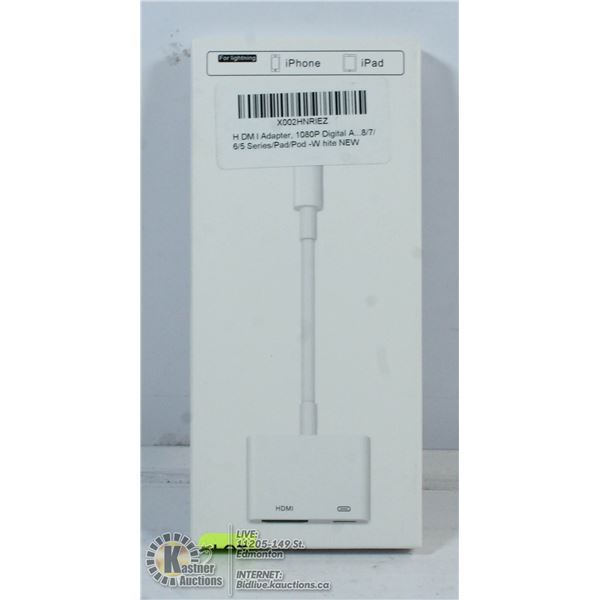 HDMI ADAPTOR 1080P HD FOR LIGHTENING IPHONE/IPAD