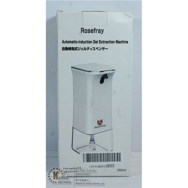 AUTOMATIC SOAP DISPENSER.