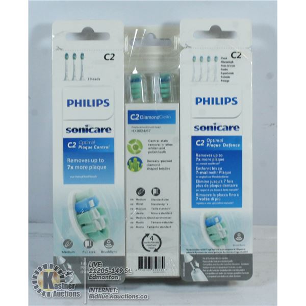 SONICARE 11 REPLACEMENT HEADS