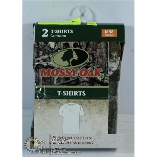 2 NEW SIZE M CAMO MOSSY OAK SHIRTS